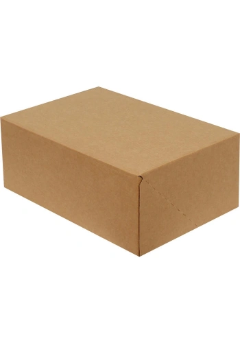 35x24x14cm E-Ticaret Kargo Kutusu - 4 Nokta - Kraft