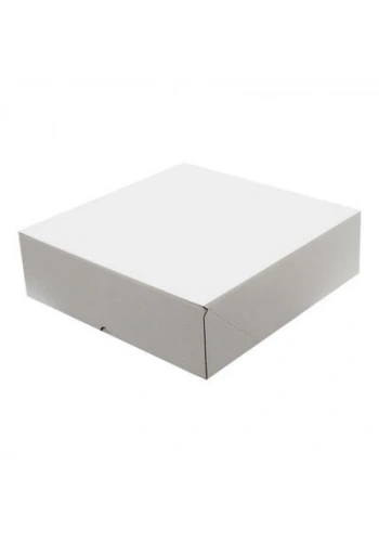 40x40x12cm E-Ticaret Kargo Kutusu - 4 Nokta - Beyaz