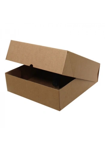 40x40x12cm E-Ticaret Kargo Kutusu - 4 Nokta - Kraft