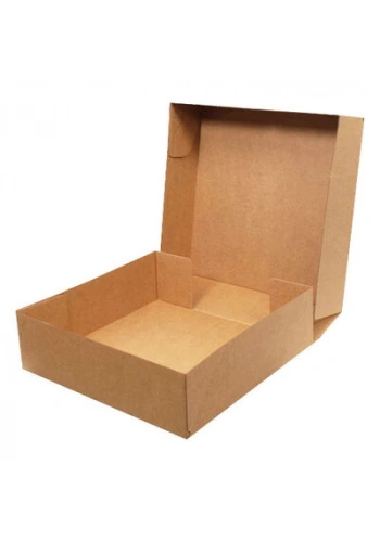 40x40x12cm E-Ticaret Kargo Kutusu - 4 Nokta - Kraft