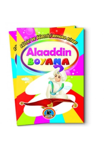 4E Boyama Kitabı Alaaddin 128 Syf Karatay Yayınevi