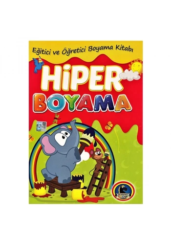 4E Boyama Kitabı Hiper 128 Syf Karatay Yayınevi