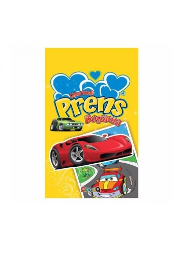 4E Prens Boyama Kitabı Stickerli 16 Syf Çocuq