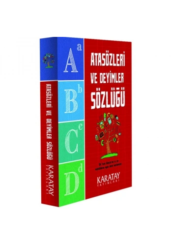 4E Sözlük Büyük Atasözleri Ve Deyimler Karton Kapak Karatay Yayınevi