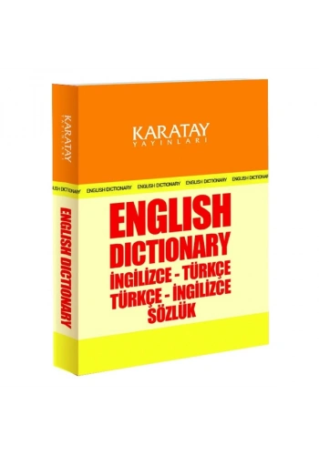 4E Sözlük İngilizce Karton Kapak 1.Hamur Karatay Yayınevi