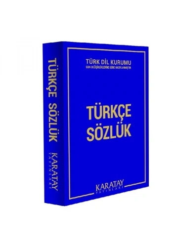 4E Sözlük Türkçe Ortaokul Yeni Biala Plastik Kapak 1.Hamur 512 Syf Mavi Karatay Yayınevi