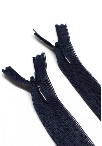 5 Adet 20cm Lacivert Gizli Fermuar