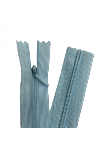 5 Adet 60cm Bebe Mavi Gizli Fermuar