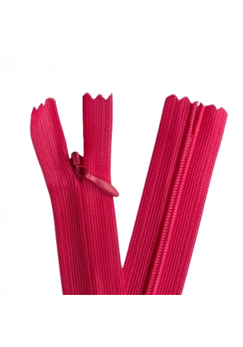 5 Adet 60cm Fuşya Gizli Fermuar