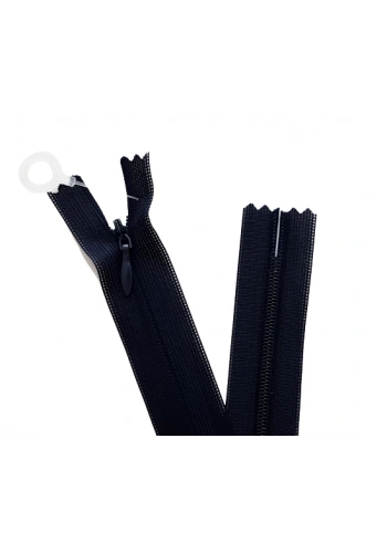 5 Adet 60cm Lacivert Gizli Fermuar