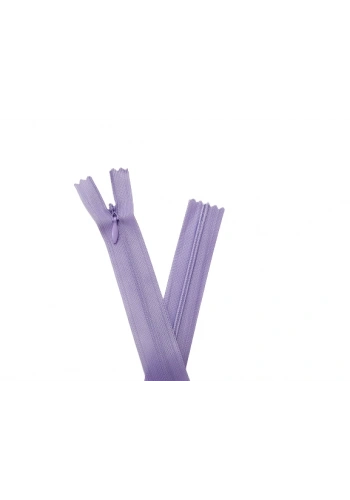 5 Adet 60cm Lila Gizli Fermuar