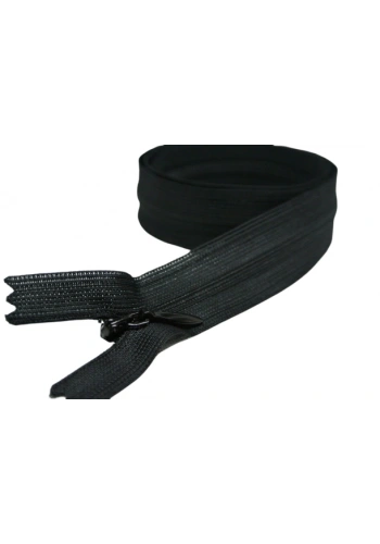 5 Adet 60cm Siyah Gizli Fermuar