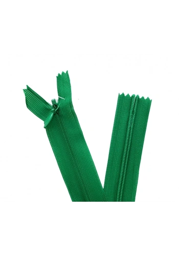 5 Adet 60cm Yeşil Gizli Fermuar