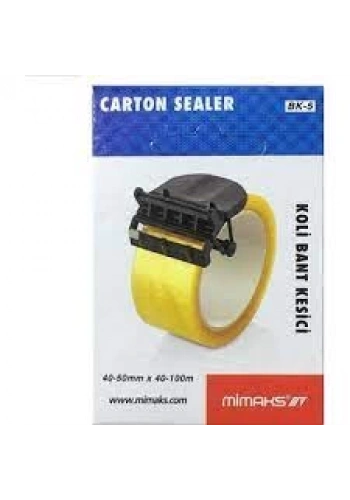 50mm Bant-Kes Bantlama Aparatı - Siyah