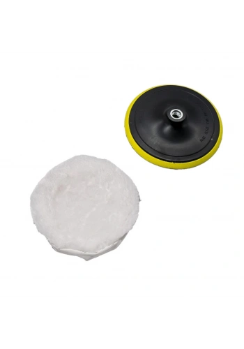 5300 Peluş Bone ve Cırt Taban Pasta Cila Polisaj Seti 180 mm