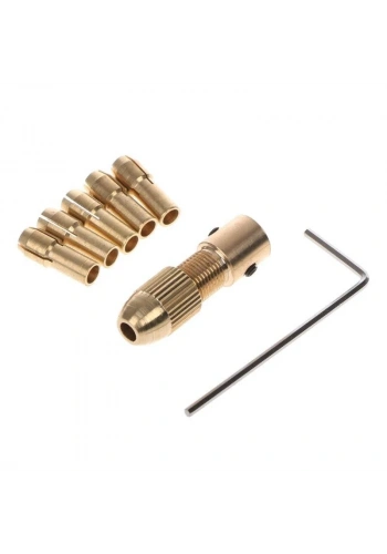 5339 Motor Mili Uyumlu Pensli Mini Mandren Set 7 Parça