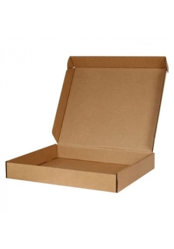 57x46x8cm Çift Oluklu Kilitli Kutu - Kraft