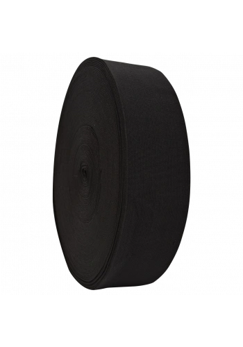 5cm Siyah Lastik 25 metre