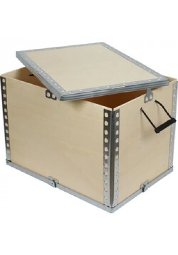 60x40x40cm Ahşap Kargo Sandığı