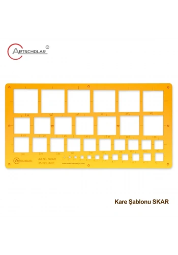 Artscholar Kare Şablonu
