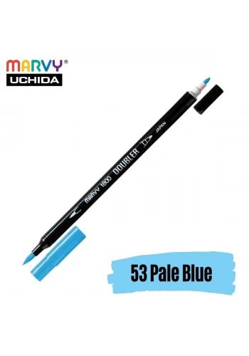 Marvy Artist Brush Pen 1800 Çift Taraflı Firça Uçlu Kalem 53 Pale Blue