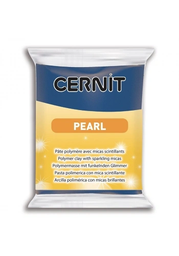 Cernit Pearl (Pırıltılı) Polimer Kil 200 Blue