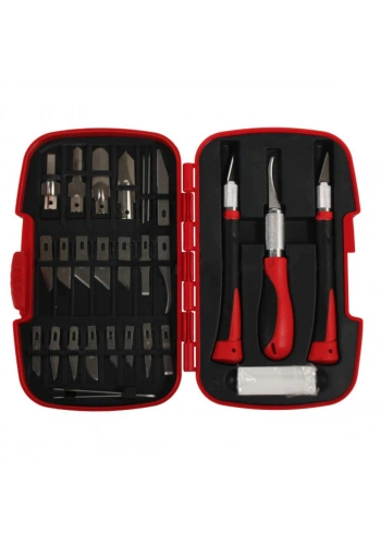 Hobi Market Art Oyma ve Kretuar Bıçağı Seti 30 Parça