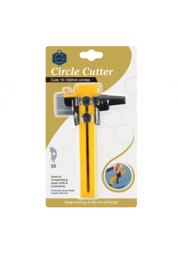 Hobi Market Art Daire Kesici 1-15 cm + 3 Yedek Bıçak