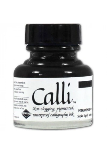 Daler Rowney Calli Kalıcı Kaligrafi Mürekkebi 29.5 ml. Siyah