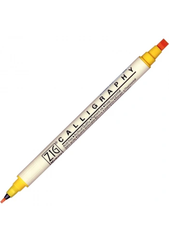 Zig Calligraphy Çift Uçlu Kaligrafi Kalemi 2 mm. + 5 mm. 503 Summer Sun