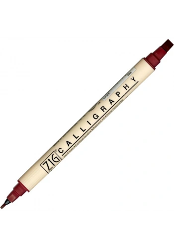 Zig Calligraphy Çift Uçlu Kaligrafi Kalemi 2 mm. + 5 mm. 208 Spice