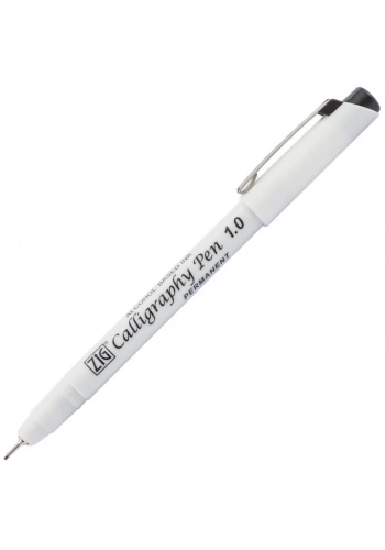 Zig Permanent Mürekkepli Kaligrafi Kalemi 1.0 mm. Siyah