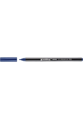 Edding 1255 Kaligrafi Kalemi 2.0 mm. Çelik Mavi