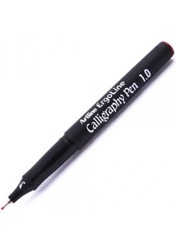 Artline Ergoline Kaligrafi Kalemi 1.0 mm. Kırmızı