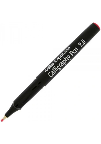 Artline Ergoline Kaligrafi Kalemi 2.0 mm. Kırmızı