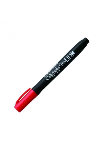 Artline Supreme Kaligrafi Kalemi 4.0 mm. Kırmızı