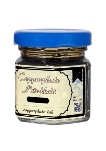 Koza Copperplate Mürekkebi 40 cc. SİYAH