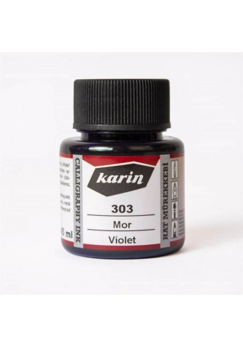 Karin Hat Mürekkebi 45 ml. 303 Mor