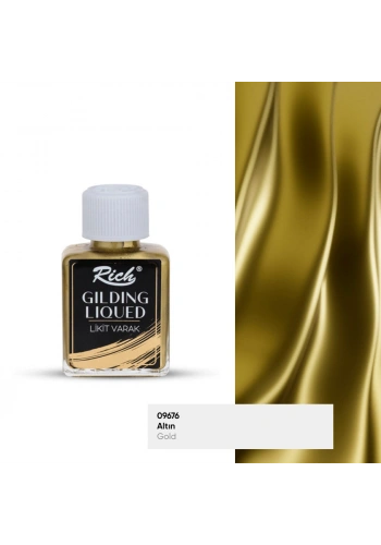 Rich Gilding Liqued Likit Sıvı Varak 75 cc. ALTIN