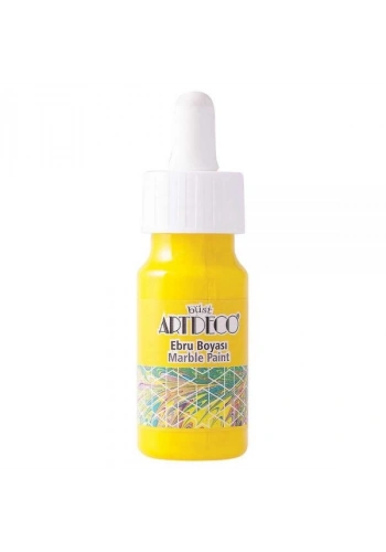 Artdeco Ebru Boyası 30 ml. 01 Sarı
