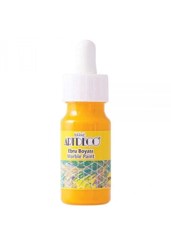Artdeco Ebru Boyası 30 ml. 02 Koyu Sarı