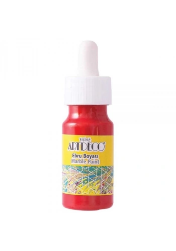 Artdeco Ebru Boyası 30 ml. 05 Kırmızı