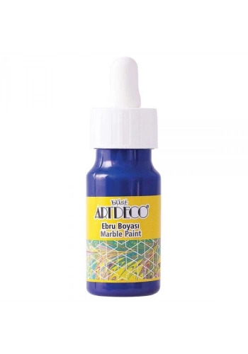 Artdeco Ebru Boyası 30 ml. 10 Mavi