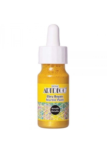 Artdeco Ebru Boyası 30 ml. 21 Metalik Altın