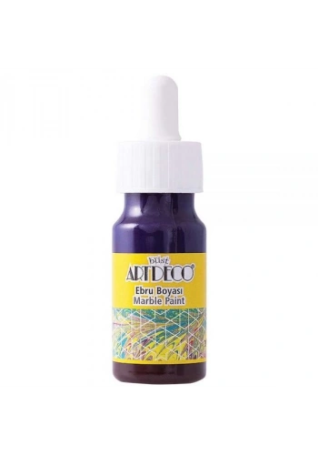 Artdeco Ebru Boyası 30 ml. 48 Mürdüm