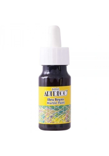 Artdeco Ebru Boyası 30 ml. 15 Kahverengi