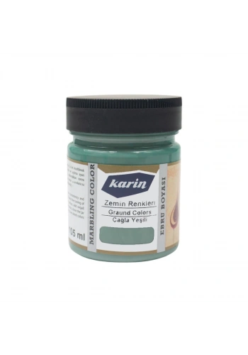 Karin Ebru Boyası 105 ml. 905 Zemin Renkleri - Çağla Yeşili