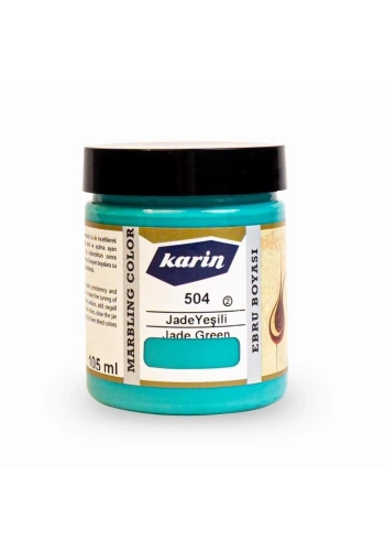 Karin Ebru Boyası 105 ml. 504 Jade Yeşili