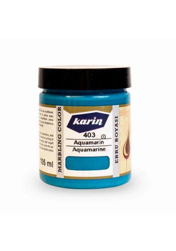 Karin Ebru Boyası 105 ml. 403 Aquamarin