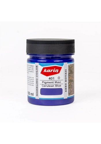 Karin Ebru Boyası 105 ml. 401 Pigment Mavi